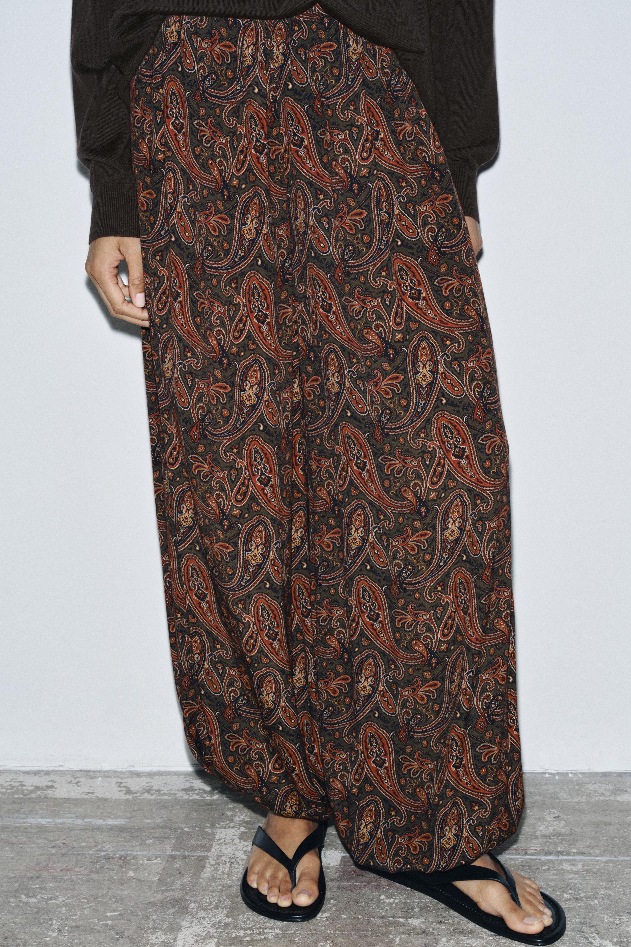 PAISLEY BLOOMER PANTS ZW COLLECTION